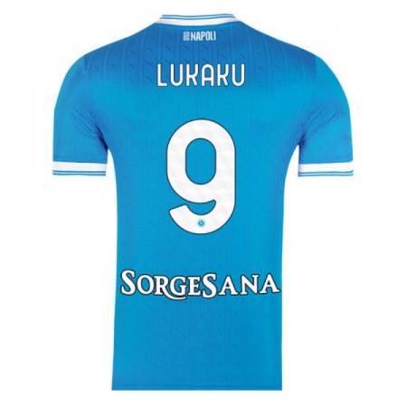 Koszulka SSC Napoli Lukaku 9 Domowe 2025-26 Koszulki Piłkarskie Krótki Rękaw